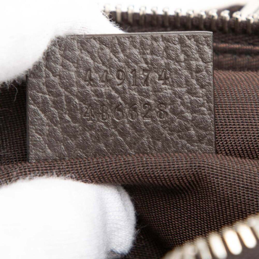 GUCCI Authentic Brown Leather Hobo Bag - Picture 7 of 7